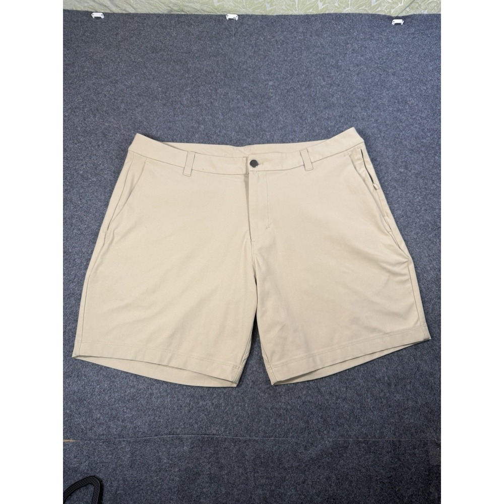 Lululemon ABC Classic-Fit Shorts 9" Warpstreme beige Size 36